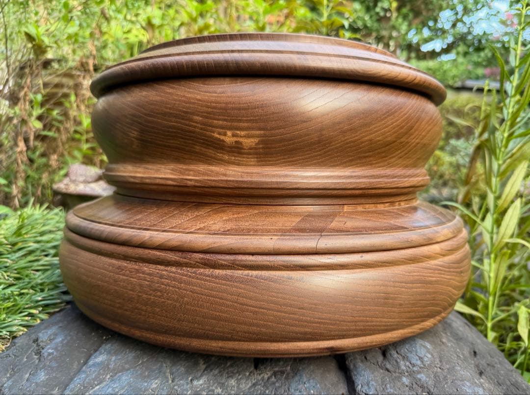 京都で見つけた素敵な漆器　木製 菓子器