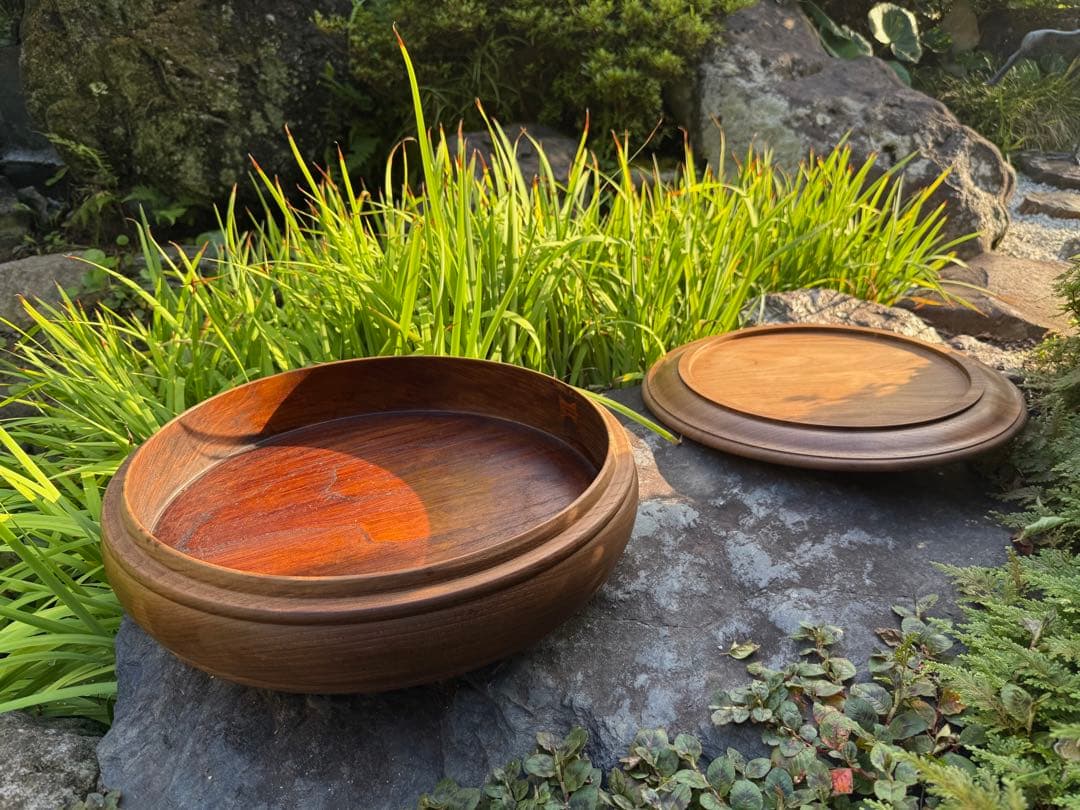 京都で見つけた素敵な漆器　木製 菓子器