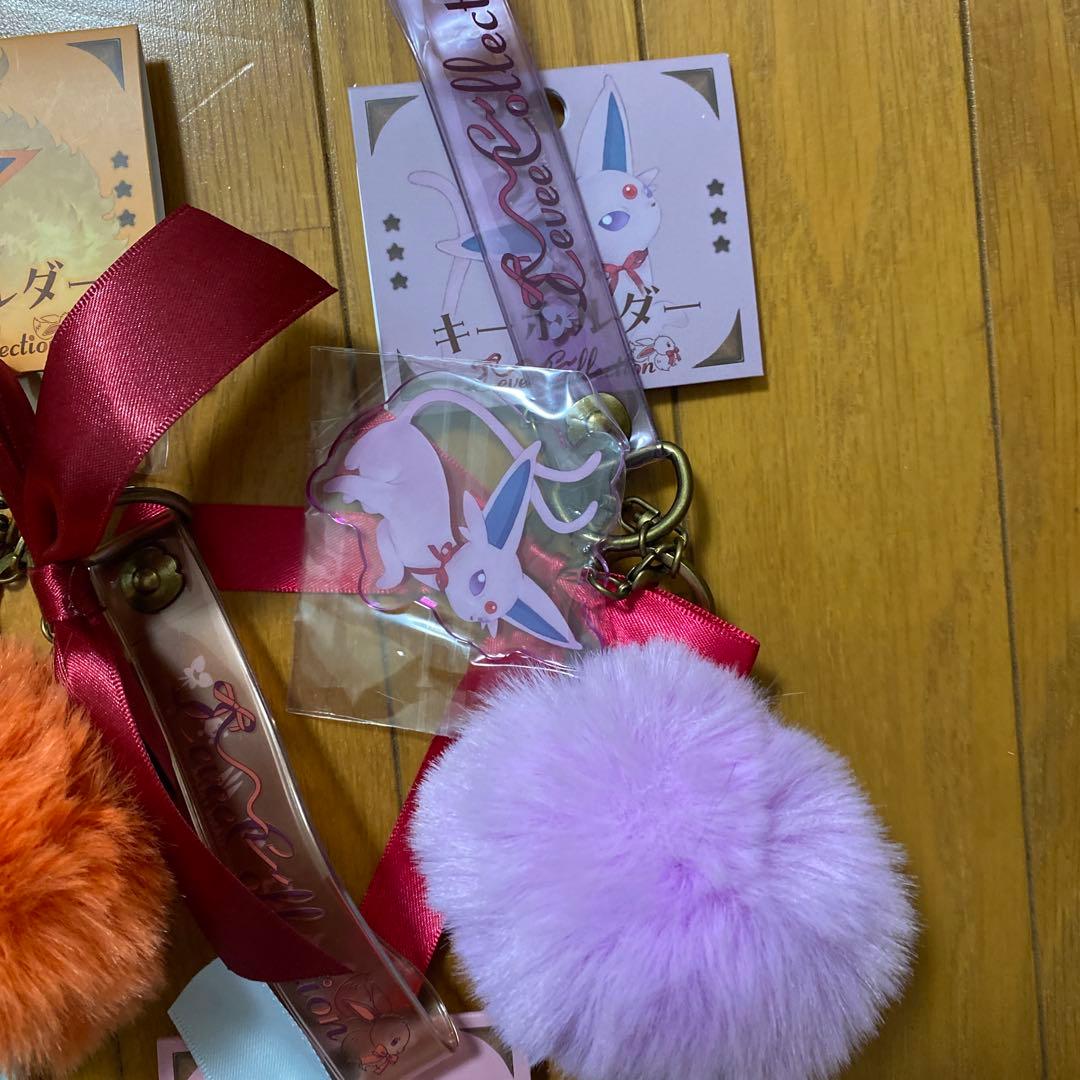 【E】キーホルダー Eevee Collection 全9種類コンプリートセット