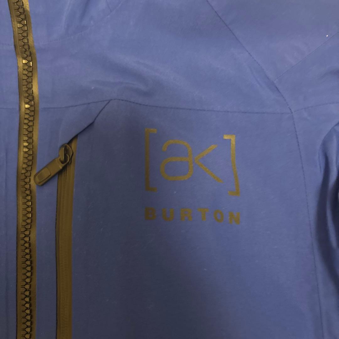 Burton ak SWASH JACKET 青 Mサイズ スノーボードウェア