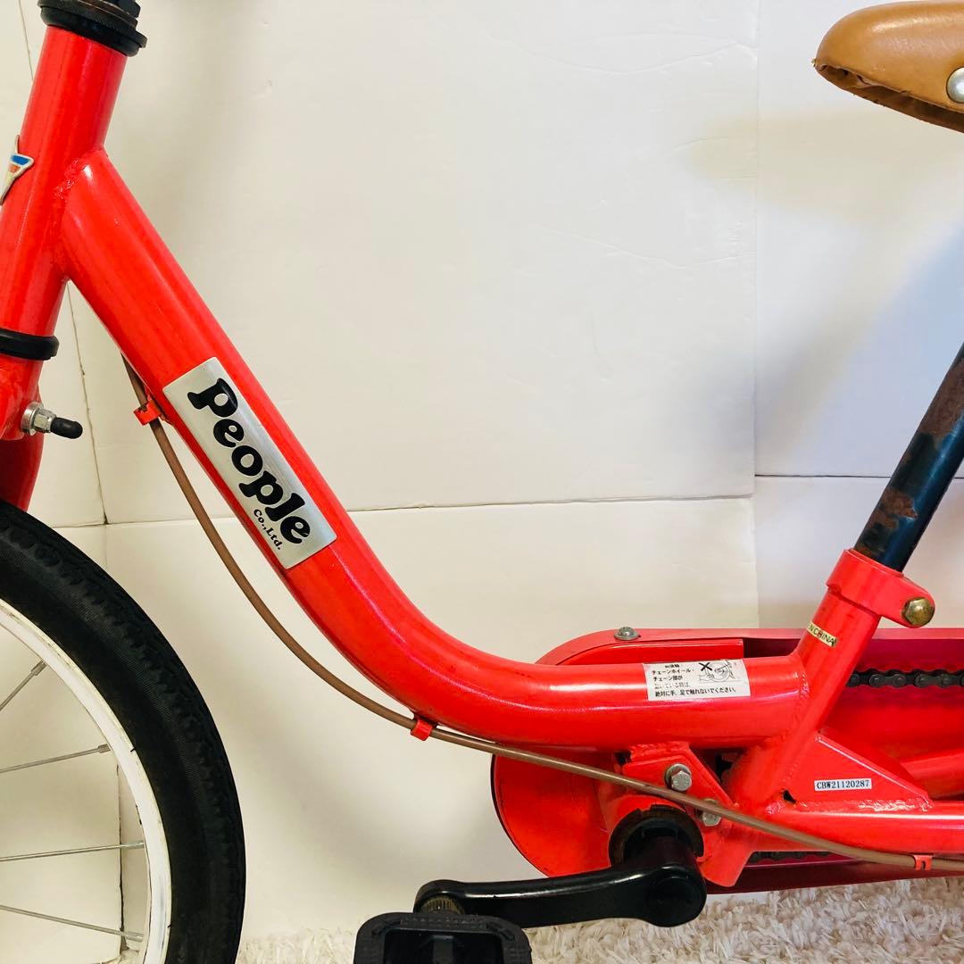 People ピープル ケッターサイクル 18インチ 子供用自転車　反射板　ベル
