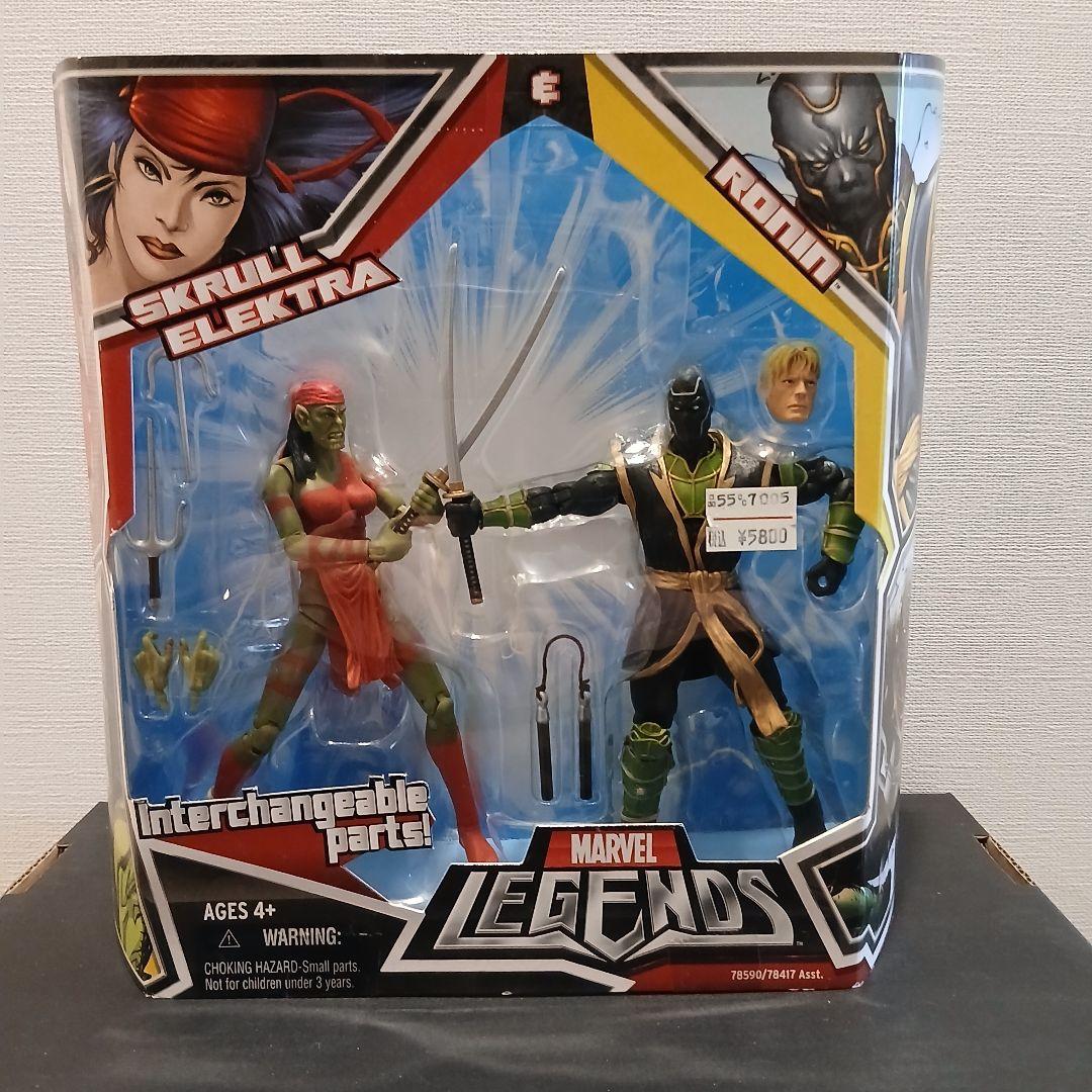 マーベルレジェンドスクラルエレクトラ & ローニン未開封