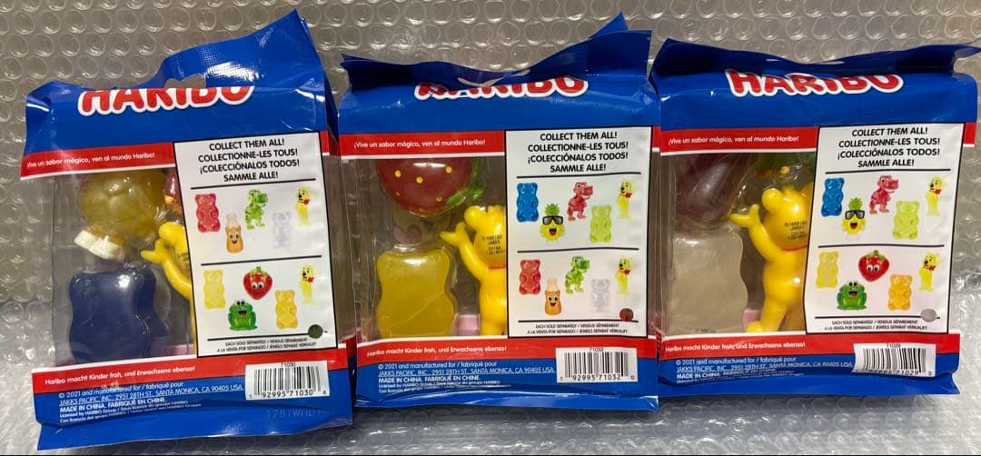 【希少品】HARIBO ぬいぐるみ6種とフィギュアセット7種　ハリボー　海外品