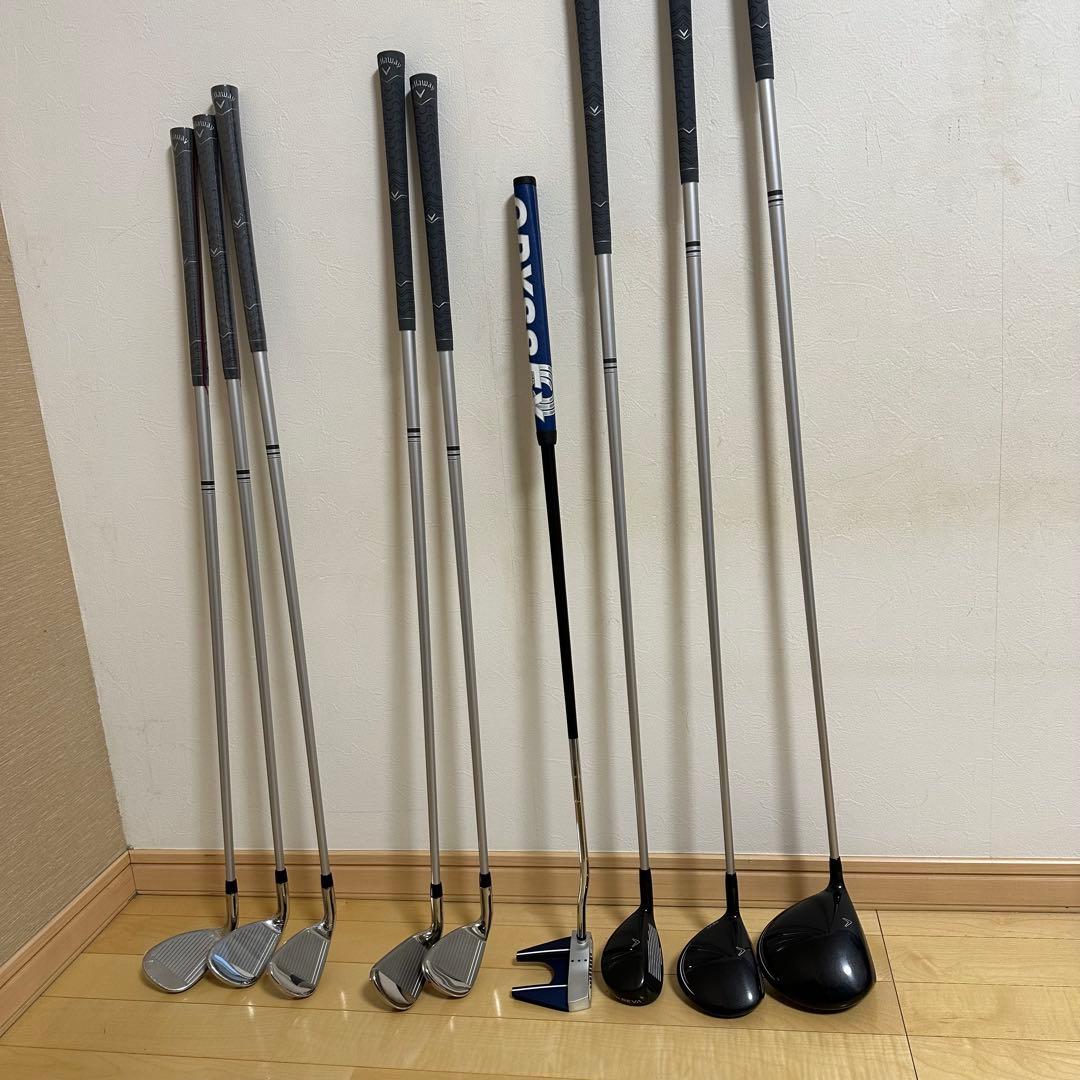 PEARLY GATES キャディバッグ　キャロウェイ　REVAクラブセット