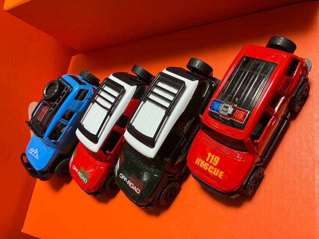 限定4台セット fjクルーザー cruiser SUV ミニカー