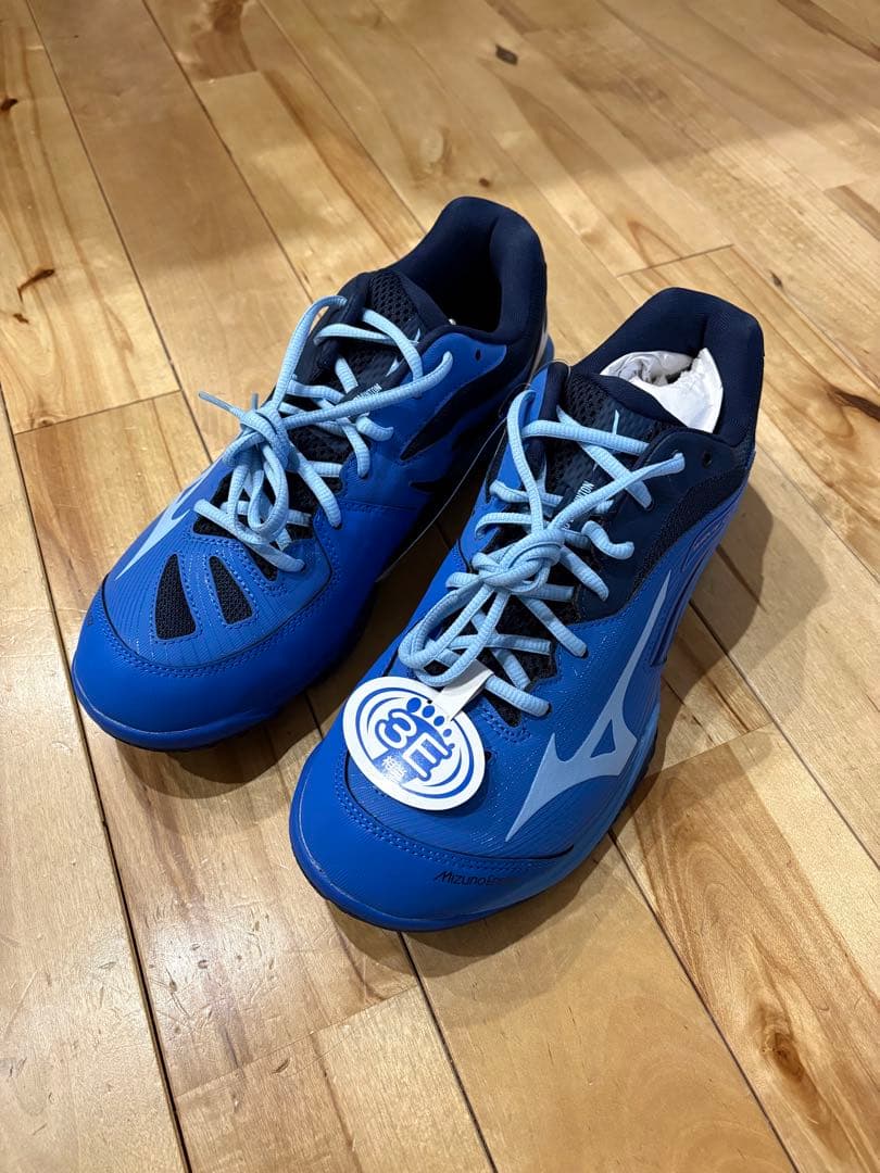 Mizuno バドミントンシューズ 28cm ブルー