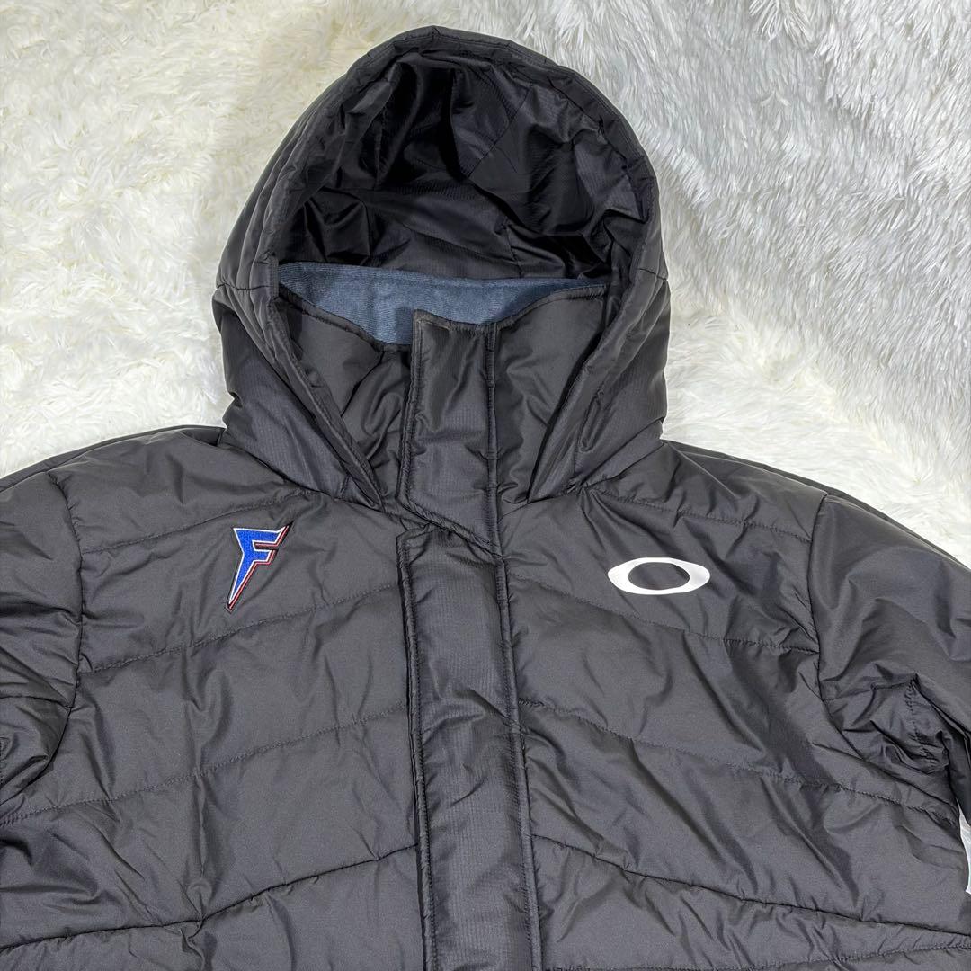 タグ付未使用☆オークリー ファイターズ グランドコート XXL 防寒 公式 人気