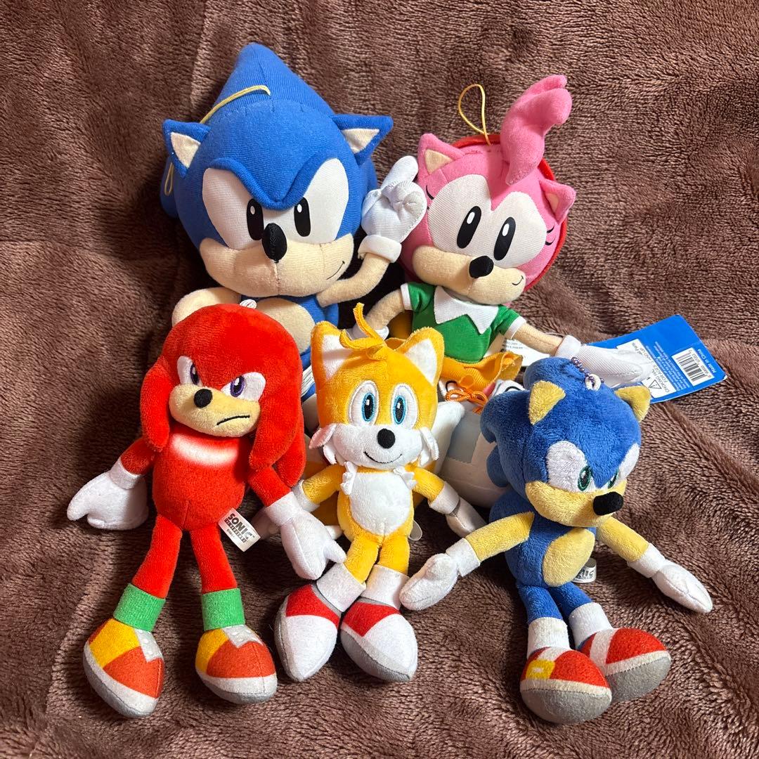 ソニックヘッジホッグ ぬいぐるみ セット