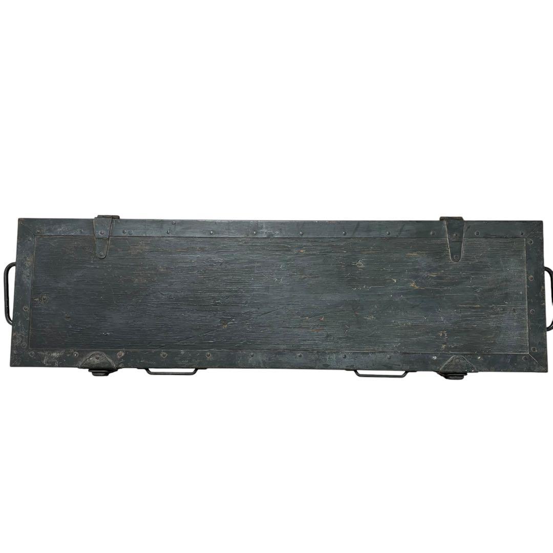 希少 60s 米軍 ミリタリー ウッドボックス ツールボックス アンモボックス