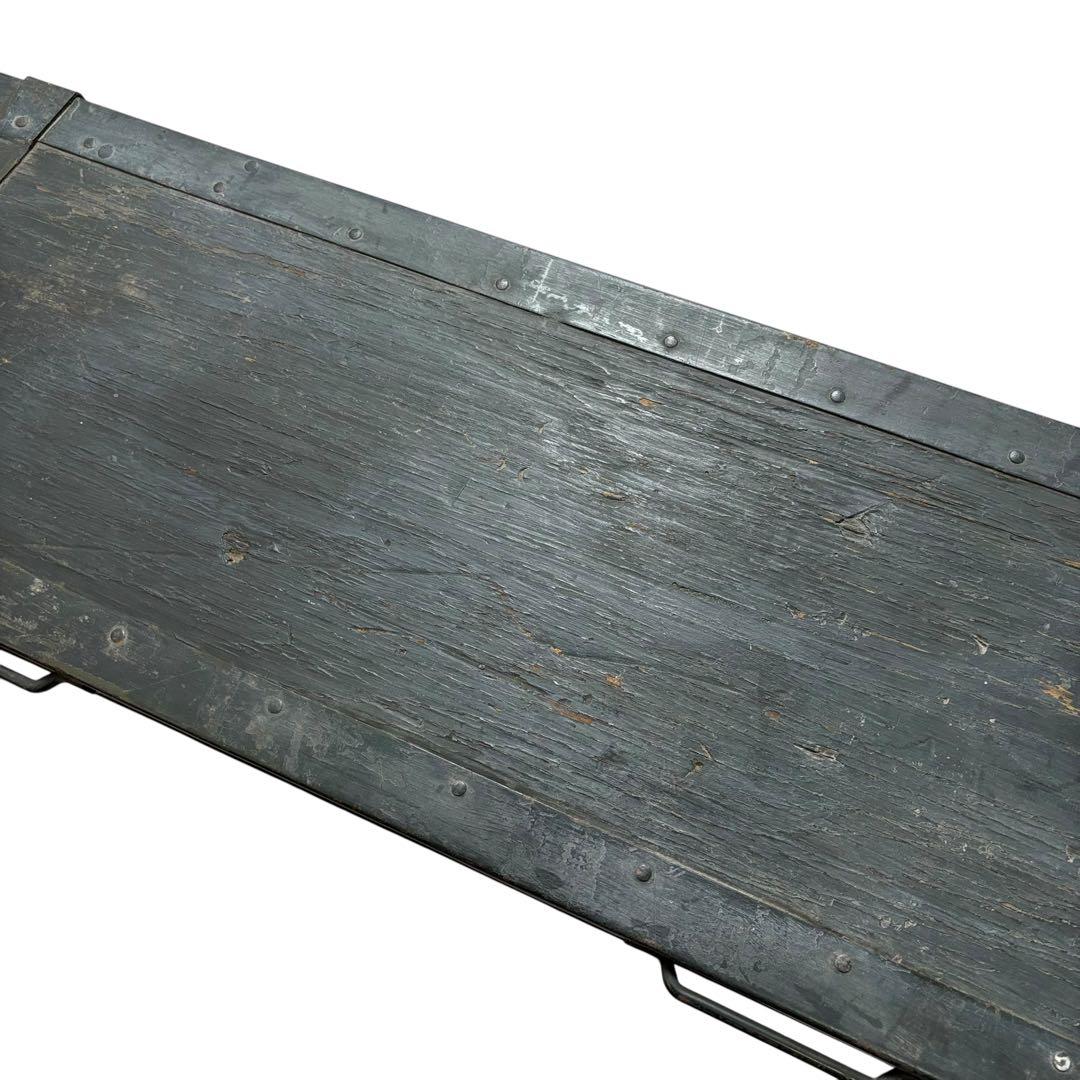希少 60s 米軍 ミリタリー ウッドボックス ツールボックス アンモボックス