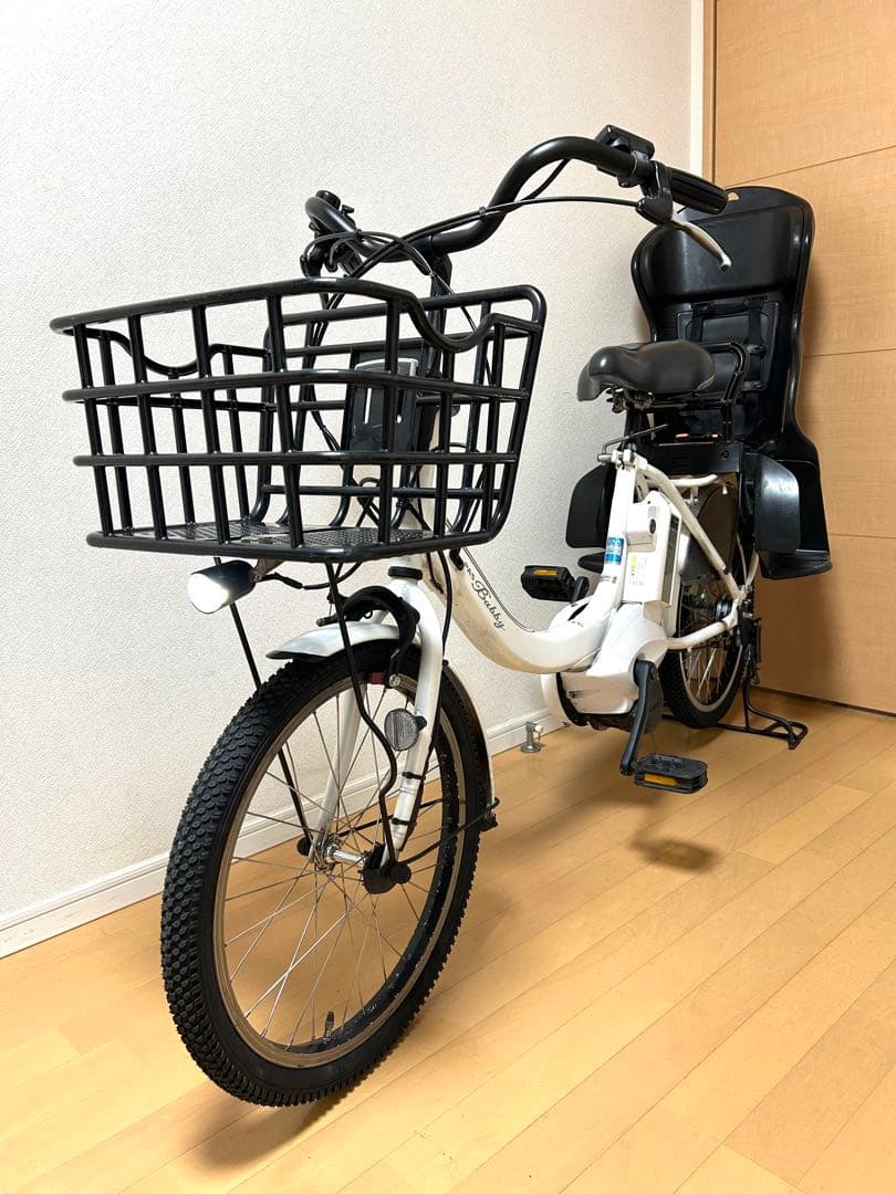 電動自転車　横浜　ヤマハパスバビーUN 20インチ 12.3Ah前後タイヤ新品