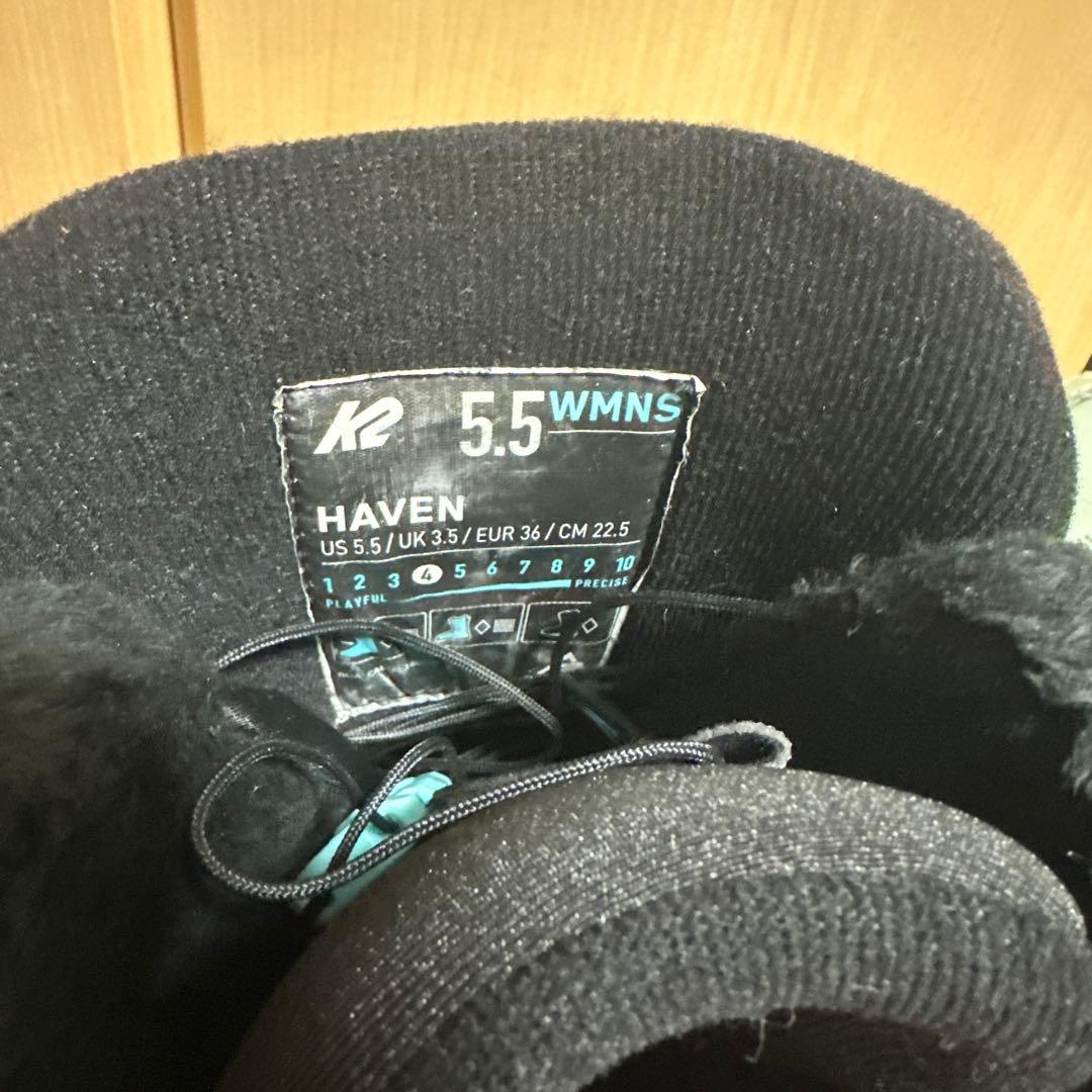 K2 HAVEN レディース スノーボードブーツ BOA スノボ ボア ケーツー