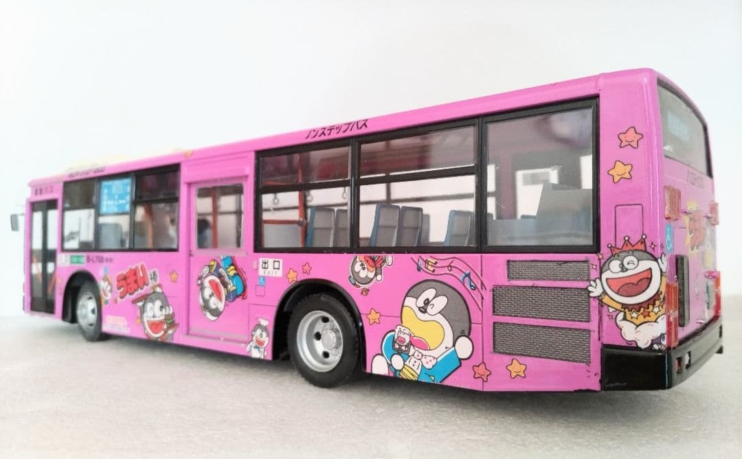 1/32 都営うまい棒ラッピングバス(三菱ふそうエアロスター)素人組立品