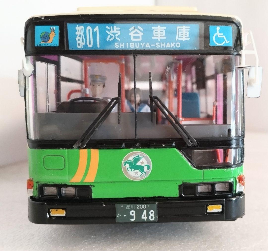 1/32 都営うまい棒ラッピングバス(三菱ふそうエアロスター)素人組立品