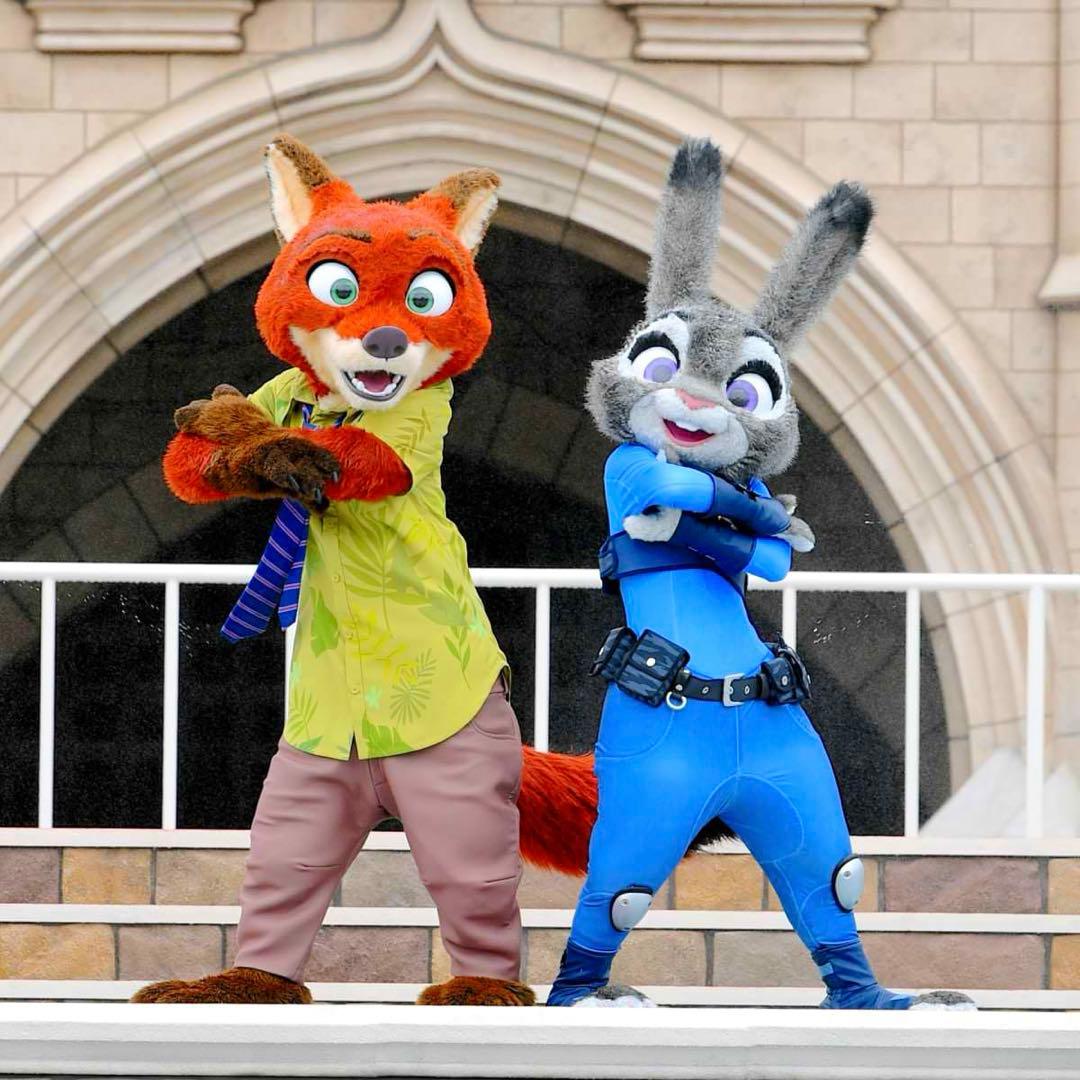 ズートピア Fluffy Puffy ニック ＆ ジュディ ポリスコスチューム