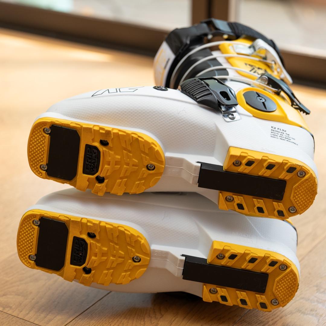 【美品】K2 REVOLVE TW + FG PRO 26.5cm フリースキー