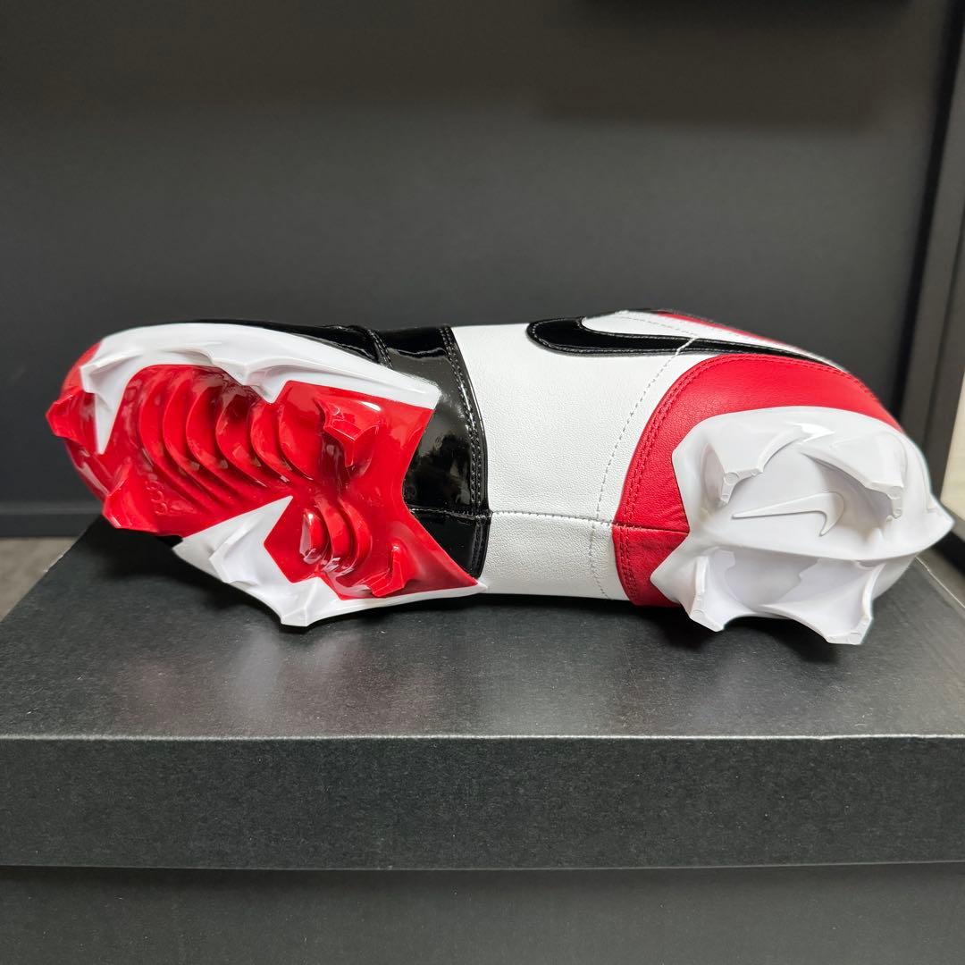 NIKE jordan low アメフト フットボール スパイク 赤 ジョーダン