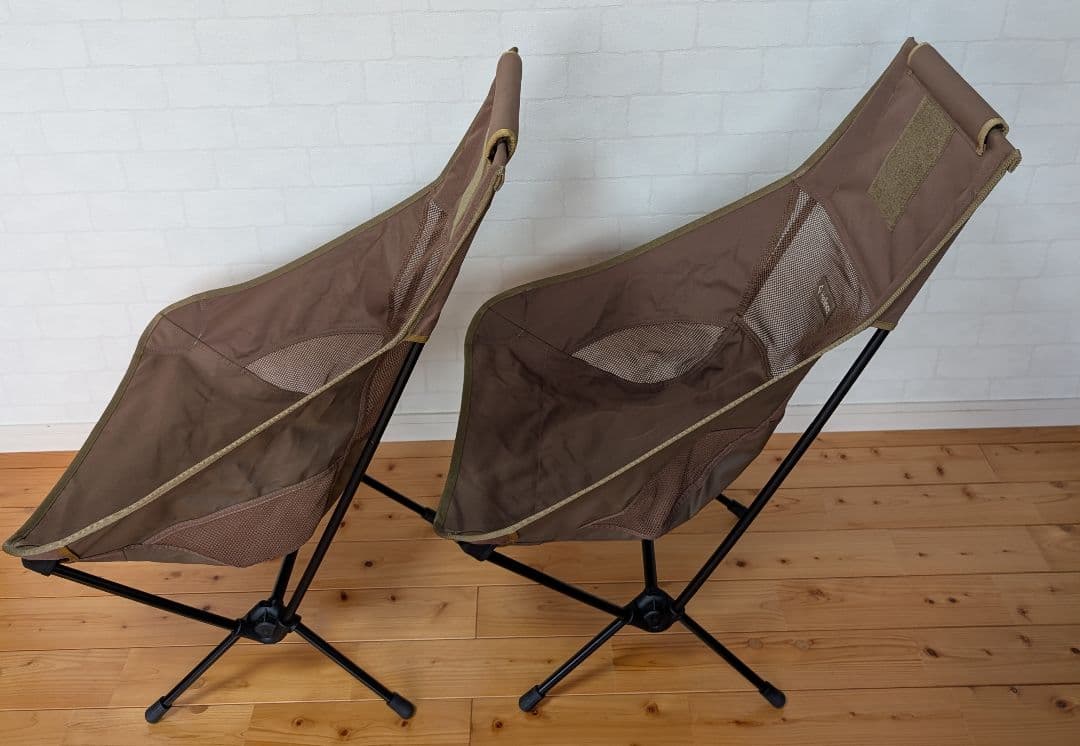 まんじろう【美品】Helinox チェアツー 2脚 説明書有
