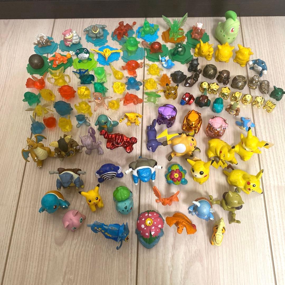 99点　ポケモンフィギュア　まとめ売り　初期　ポケットモンスター　ソフビ