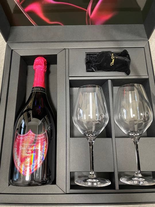 ドンペリニヨン ロゼヴィンテージ 2006×レディー・ガガ グラスセット