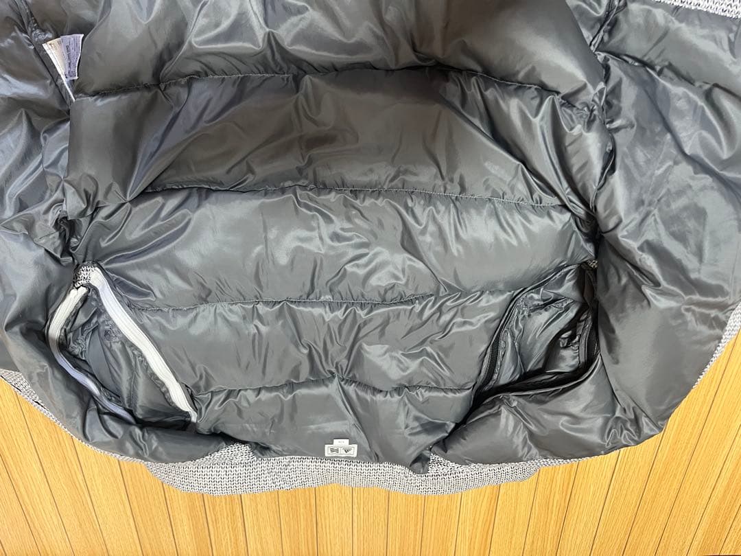 adidas ダウンジャケット L/G グレー系