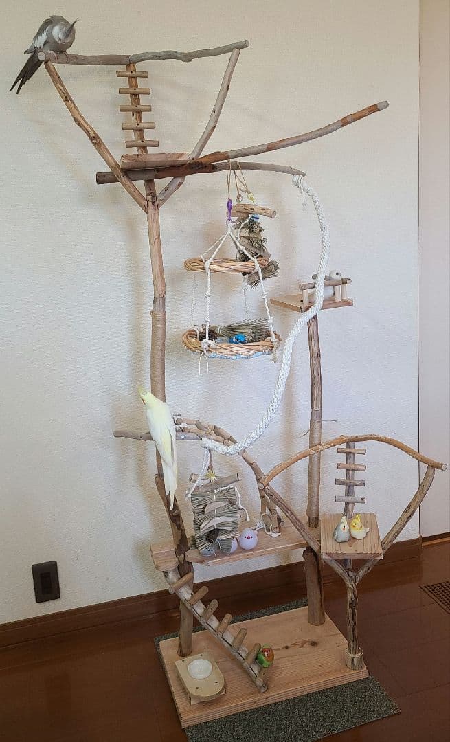 ① タリム様オーダーバードアスレチック　専用ページ　流木　ハンドメイド