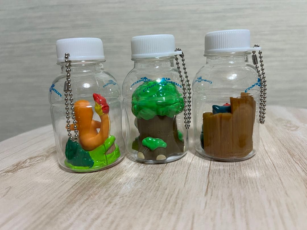 ポケモン キャラボトリン ヒトカゲ プラスル マイナン カビゴン 3点セット