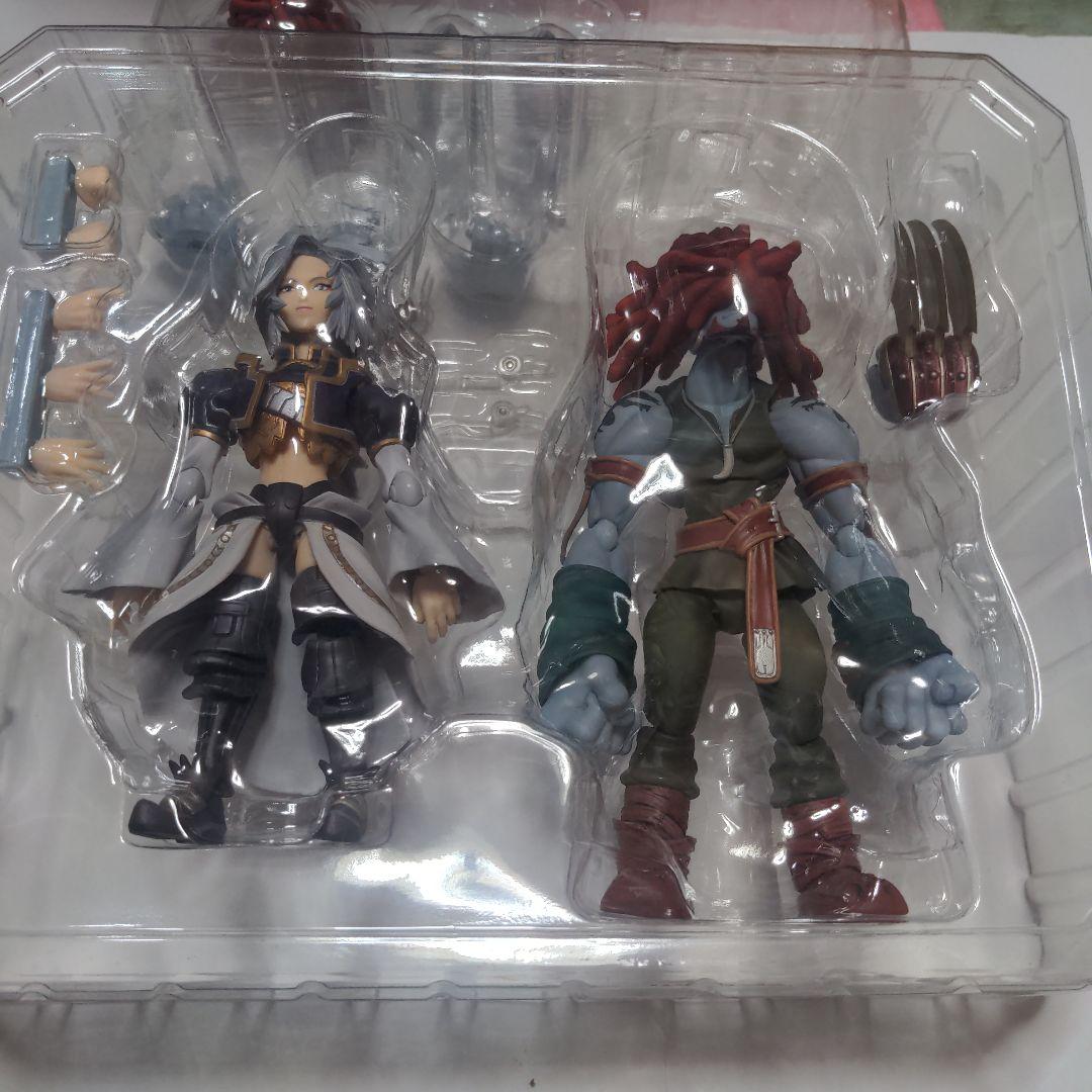 FFIX BRING ARTS クジャ＆サラマンダー・コーラル