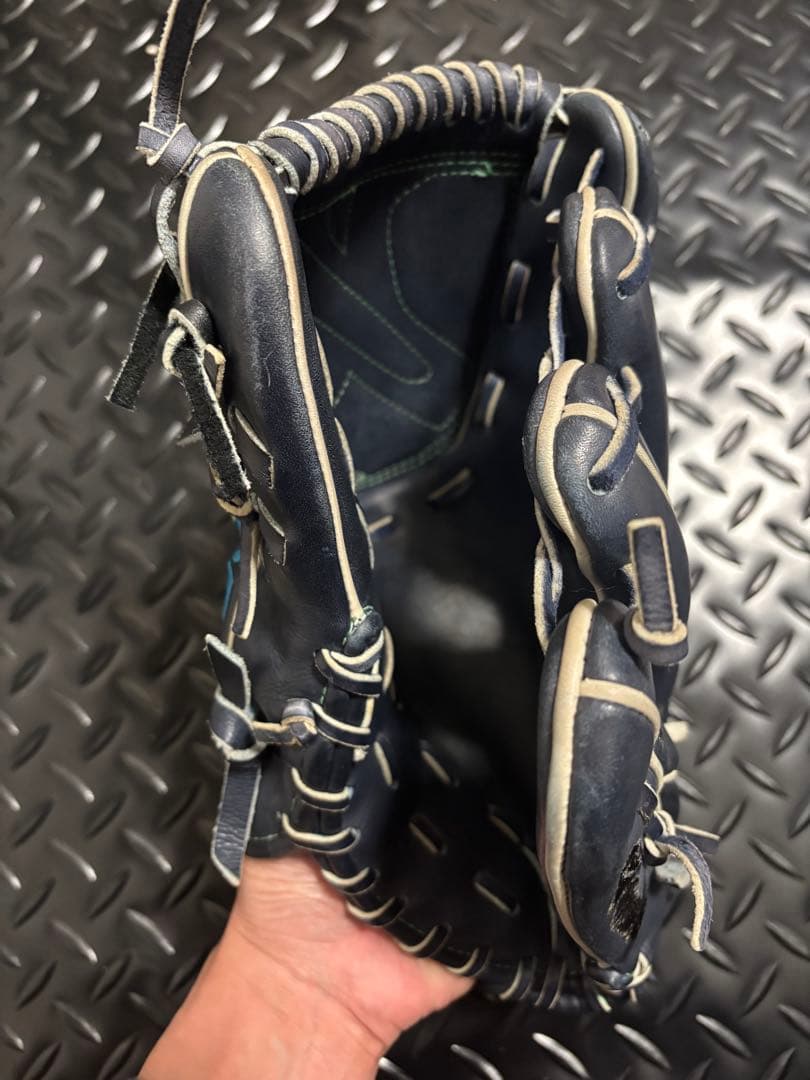 ミズノプロ 菅野智之オーダーモデル　mizuno proウェブ曲げない型付け