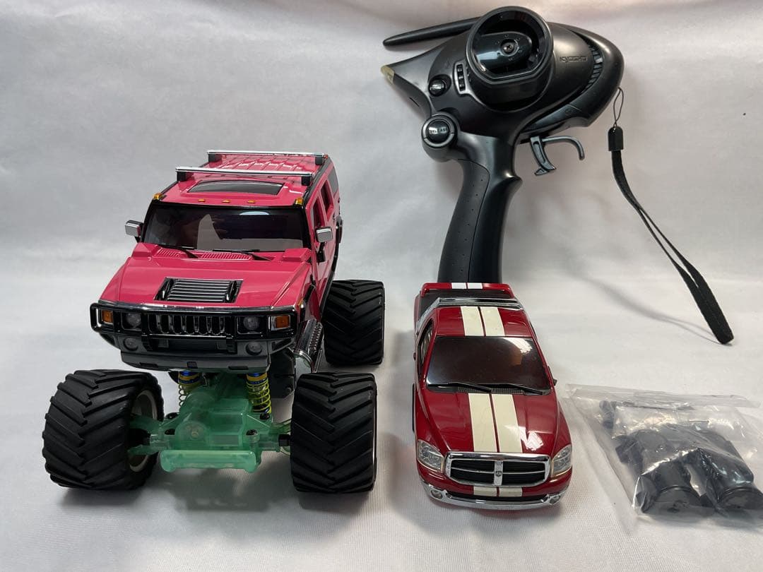 京商ミニッツモンスターハマーH2 ASF2.4Gプロポ付き3/29で 出品終了