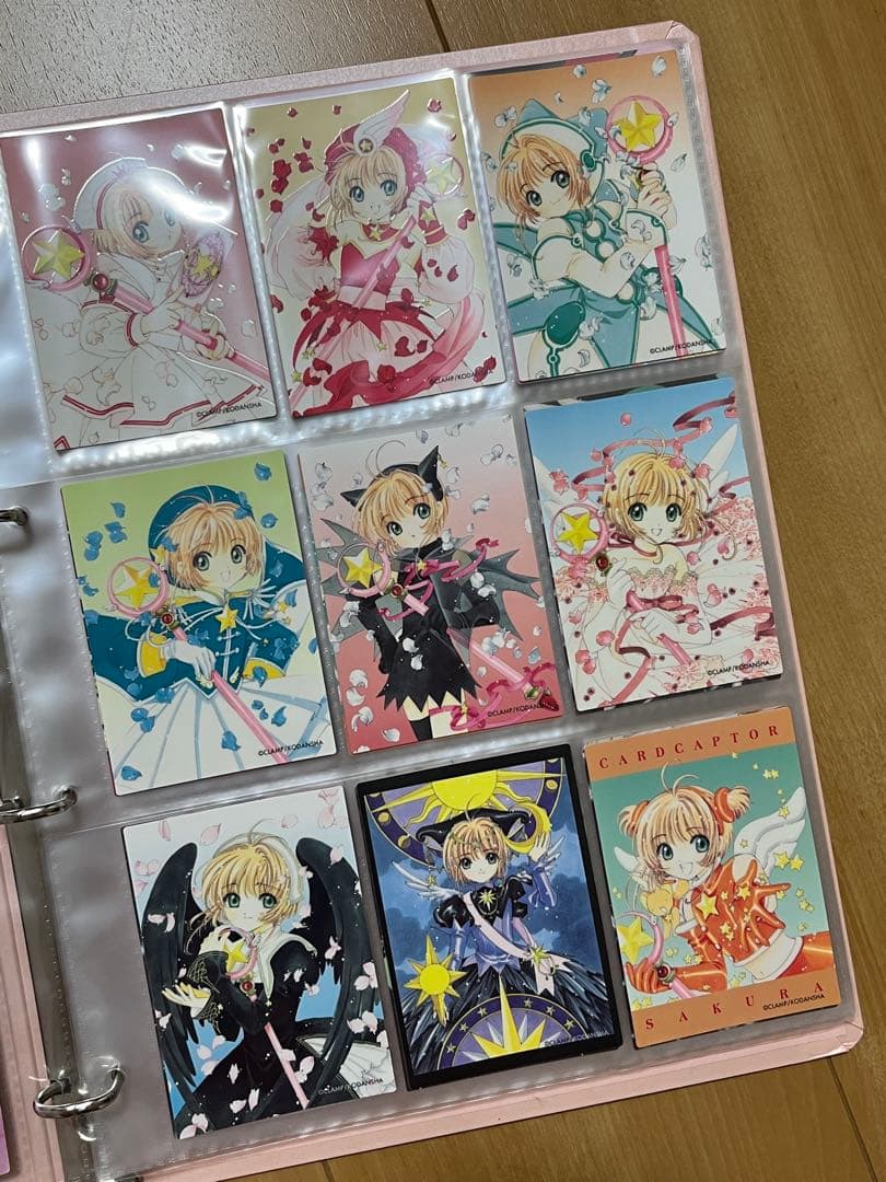 i*d様 カードキャプターさくら　トレカと公式バインダーのセット【さくらカード編