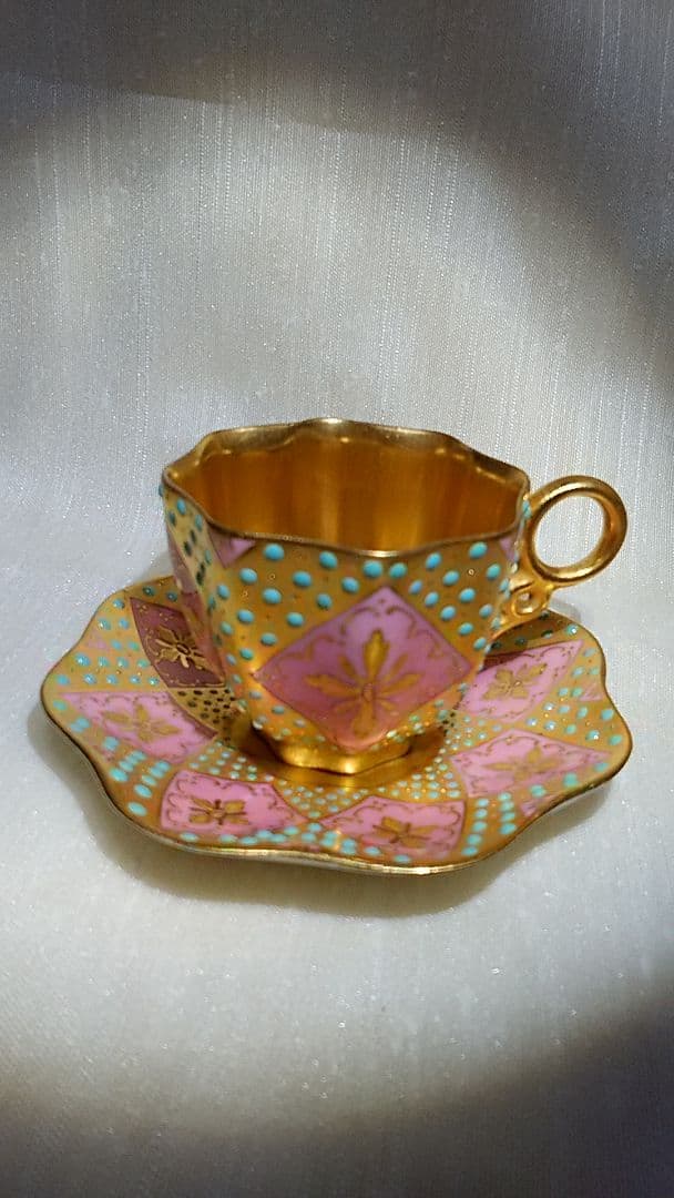 コールポート　アンティークデミタス