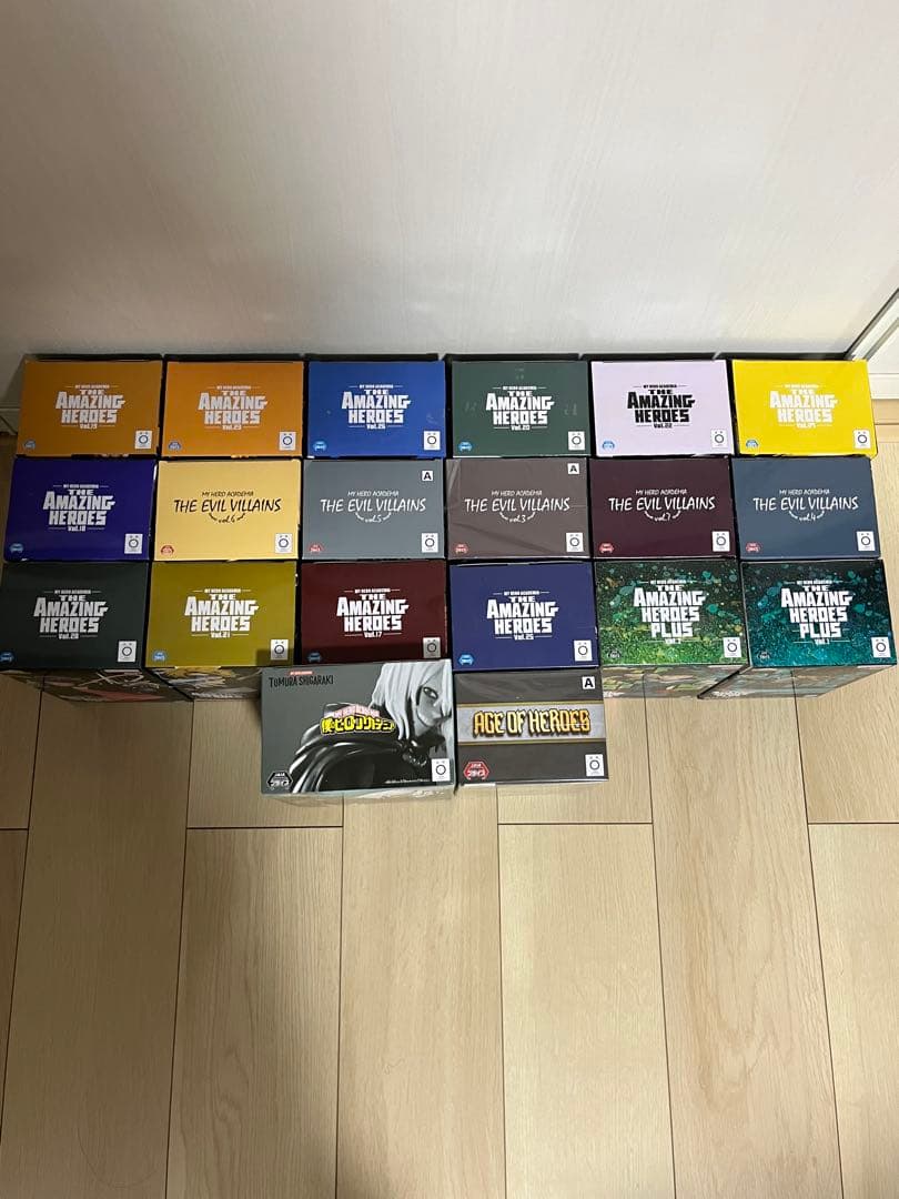 僕のヒーローアカデミア　フィギュア 20体セット　アメージングヒーローズ　未開封