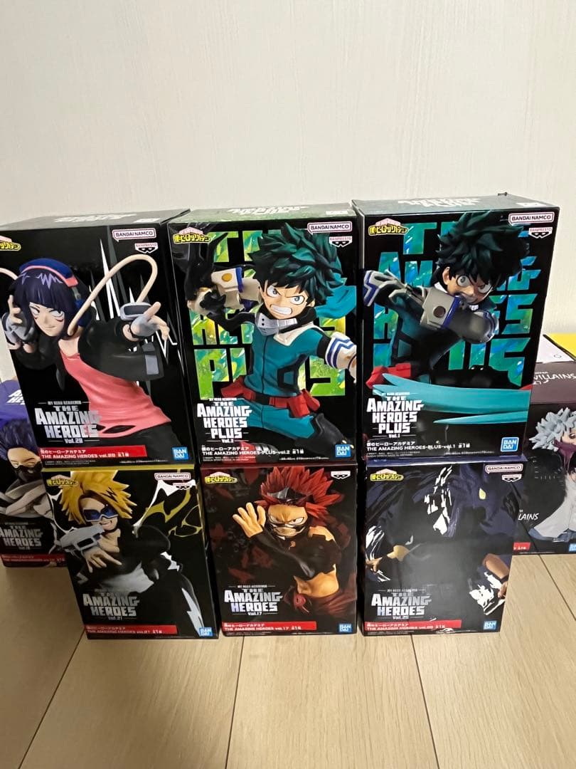 僕のヒーローアカデミア　フィギュア 20体セット　アメージングヒーローズ　未開封