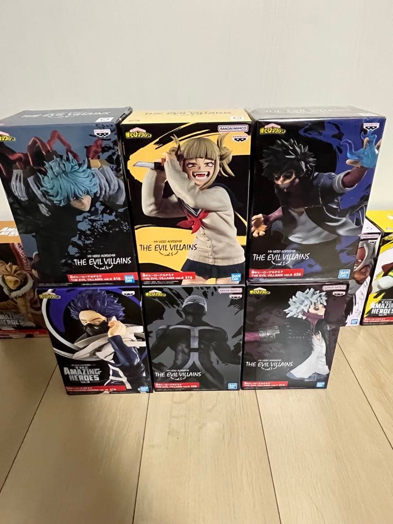 僕のヒーローアカデミア　フィギュア 20体セット　アメージングヒーローズ　未開封