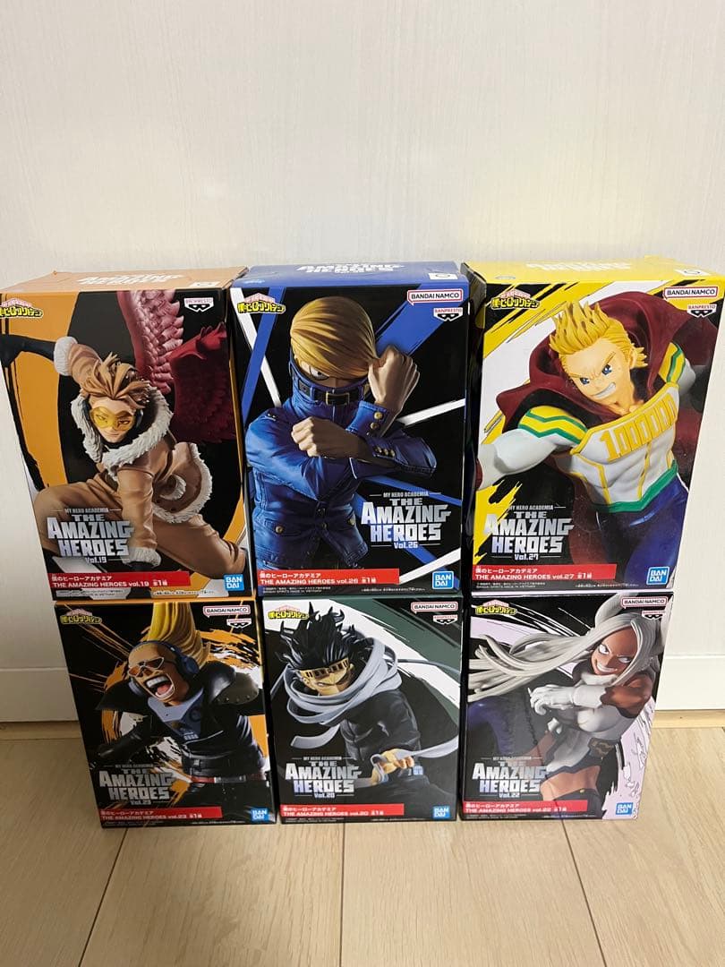 僕のヒーローアカデミア　フィギュア 20体セット　アメージングヒーローズ　未開封