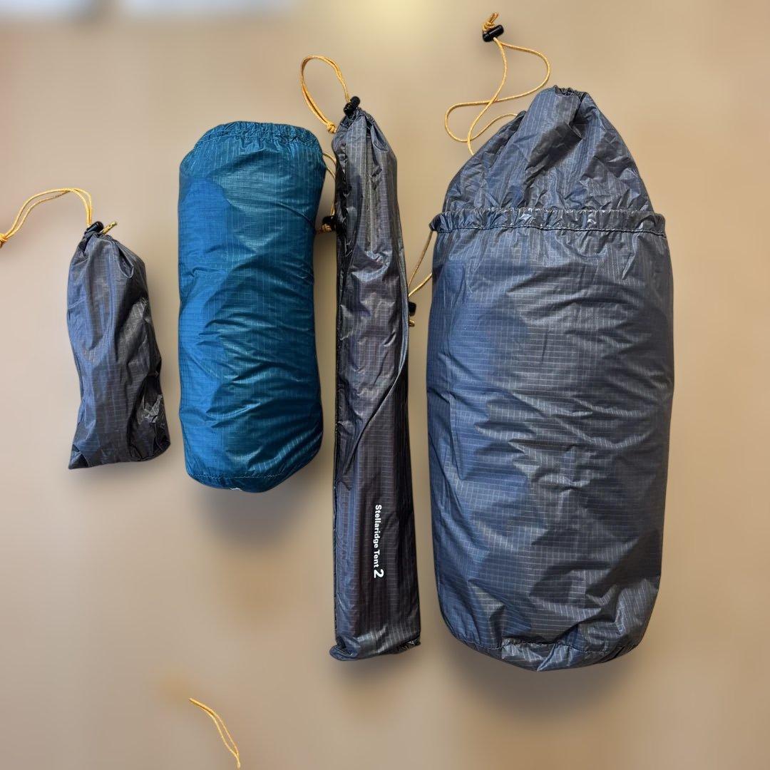 mont-bell ステラリッジテント 2 専用グランドシート付