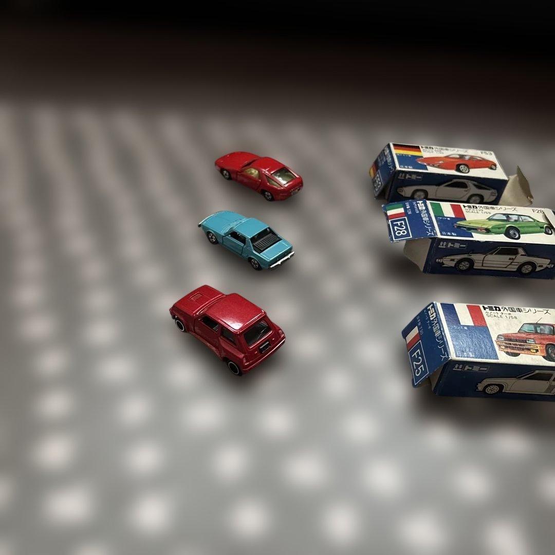 黒箱、青箱トミカ6個セット全て日本製