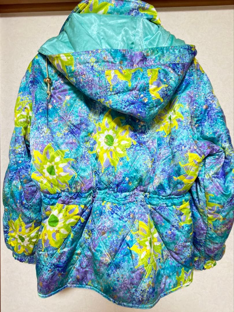 Phenix フェニックス スキーウェア レディース 美品90sレトロ派手柄花柄