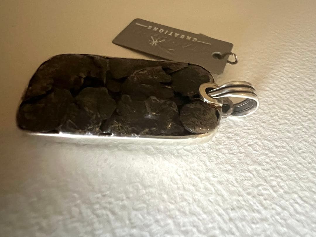 カンポデルシェロ隕石ペンダント！本物！ スターボーン社④