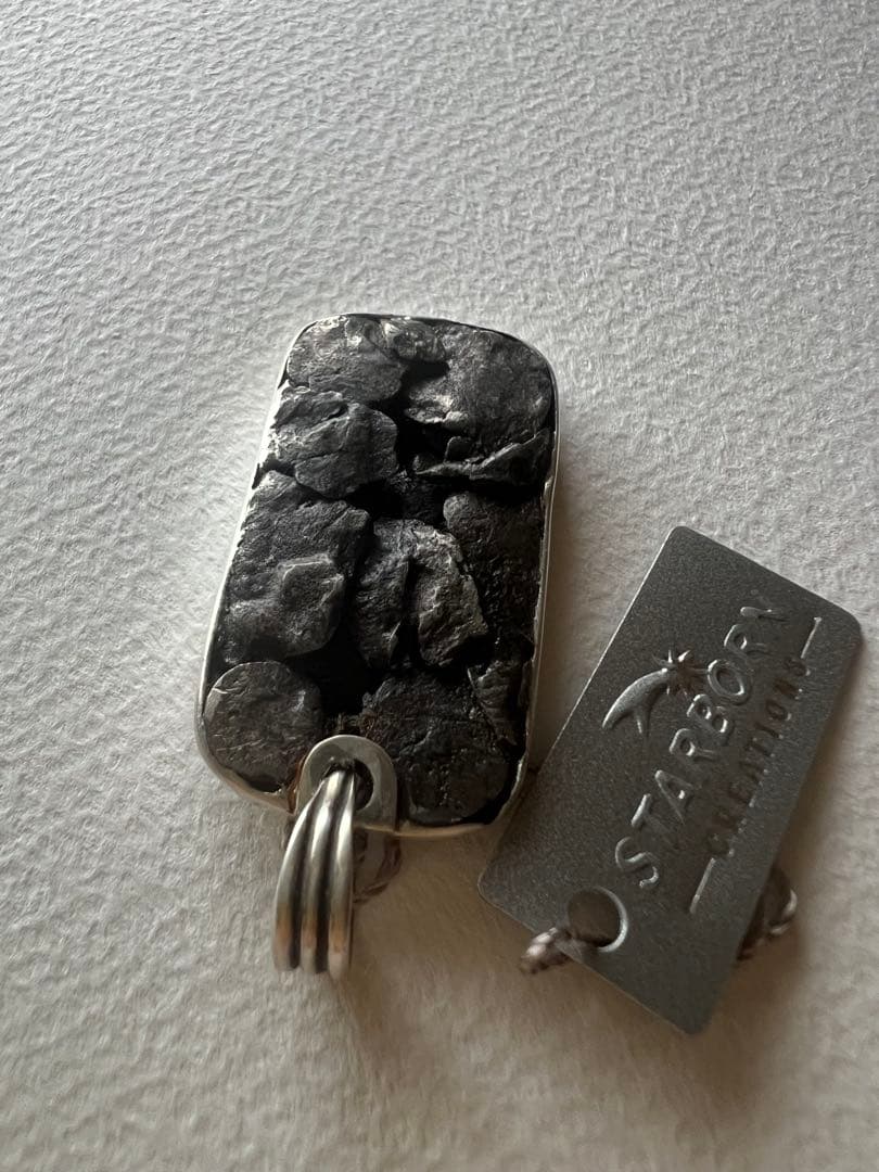 カンポデルシェロ隕石ペンダント！本物！ スターボーン社④
