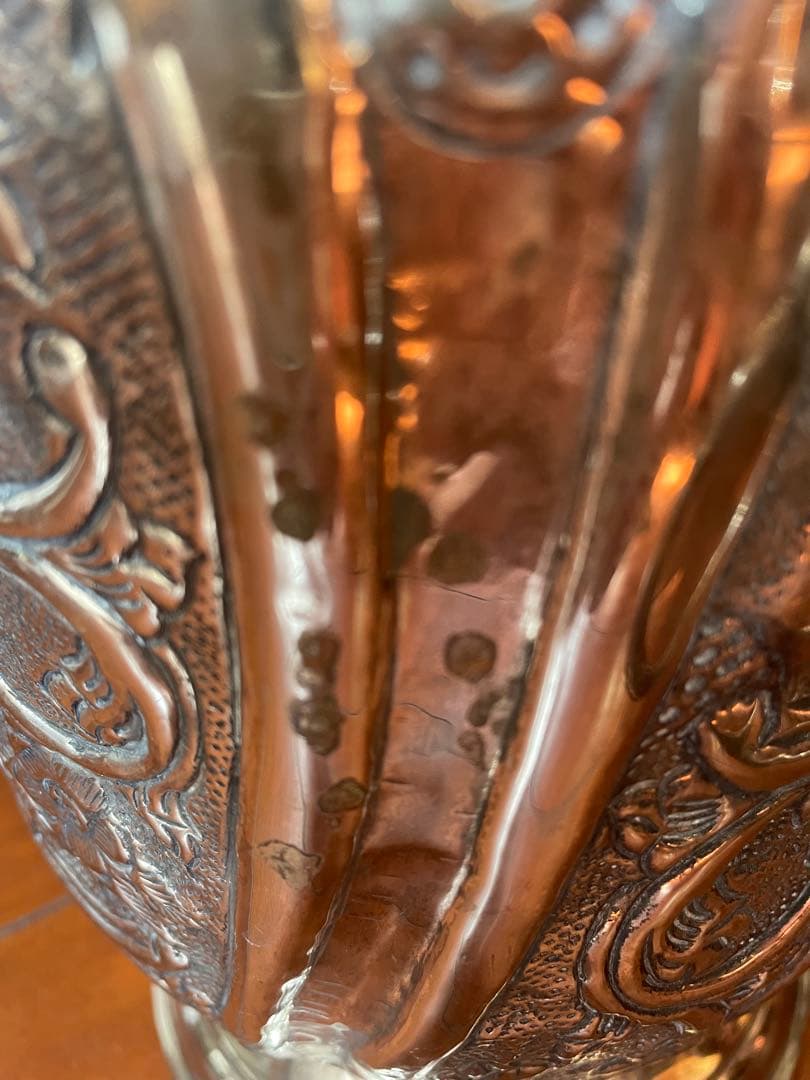 クリスマスが近くなったので、値下げします。装飾的なアンティークワインクーラー