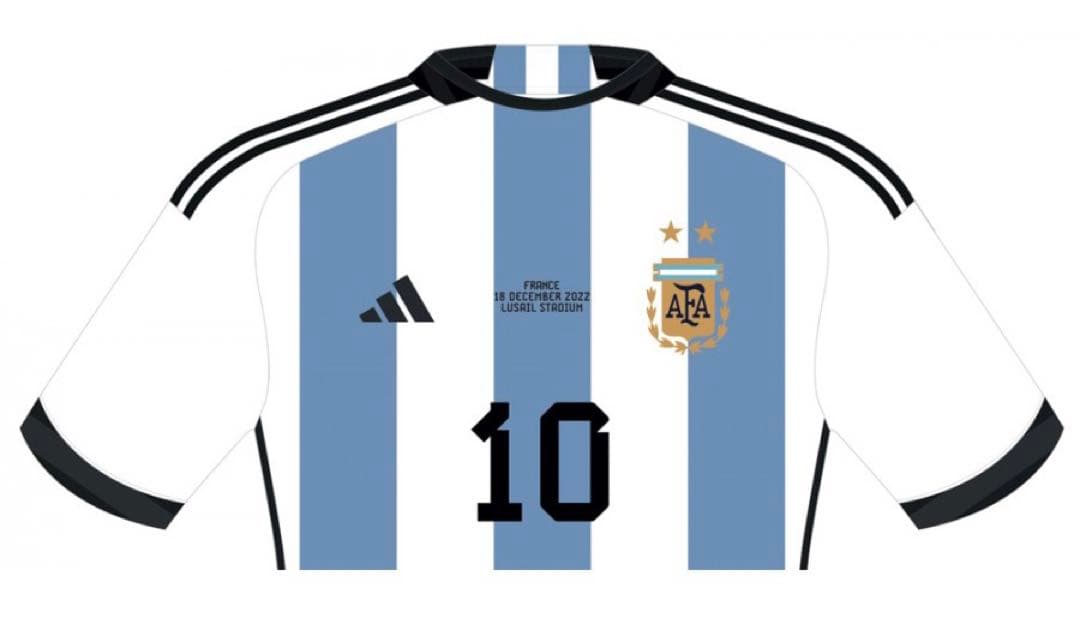 アルゼンチン代表 決勝マッチデイ ワールドカップ 決勝 ホームユニフォーム用