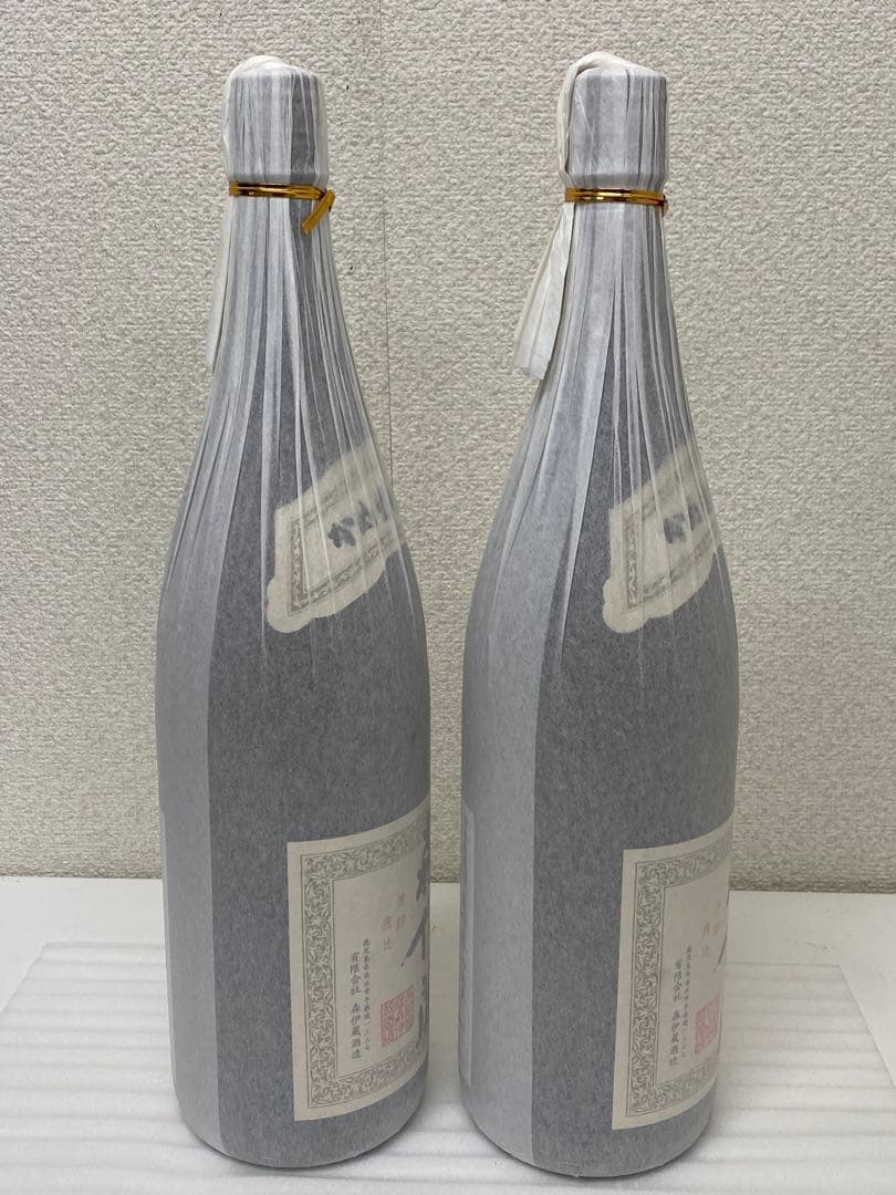 3-2998 かめ壺焼酎　森伊蔵　1,800ml 2本
