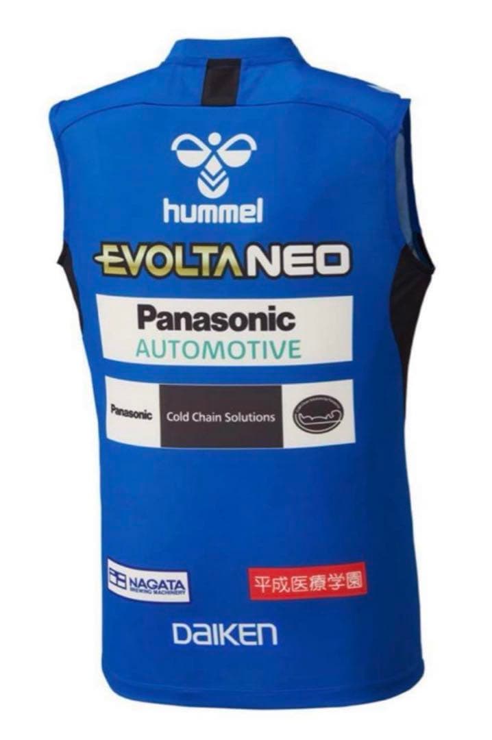 ガンバ大阪 PROノースリーブプラクティスシャツ　トレーニング　ブルー　Lサイズ