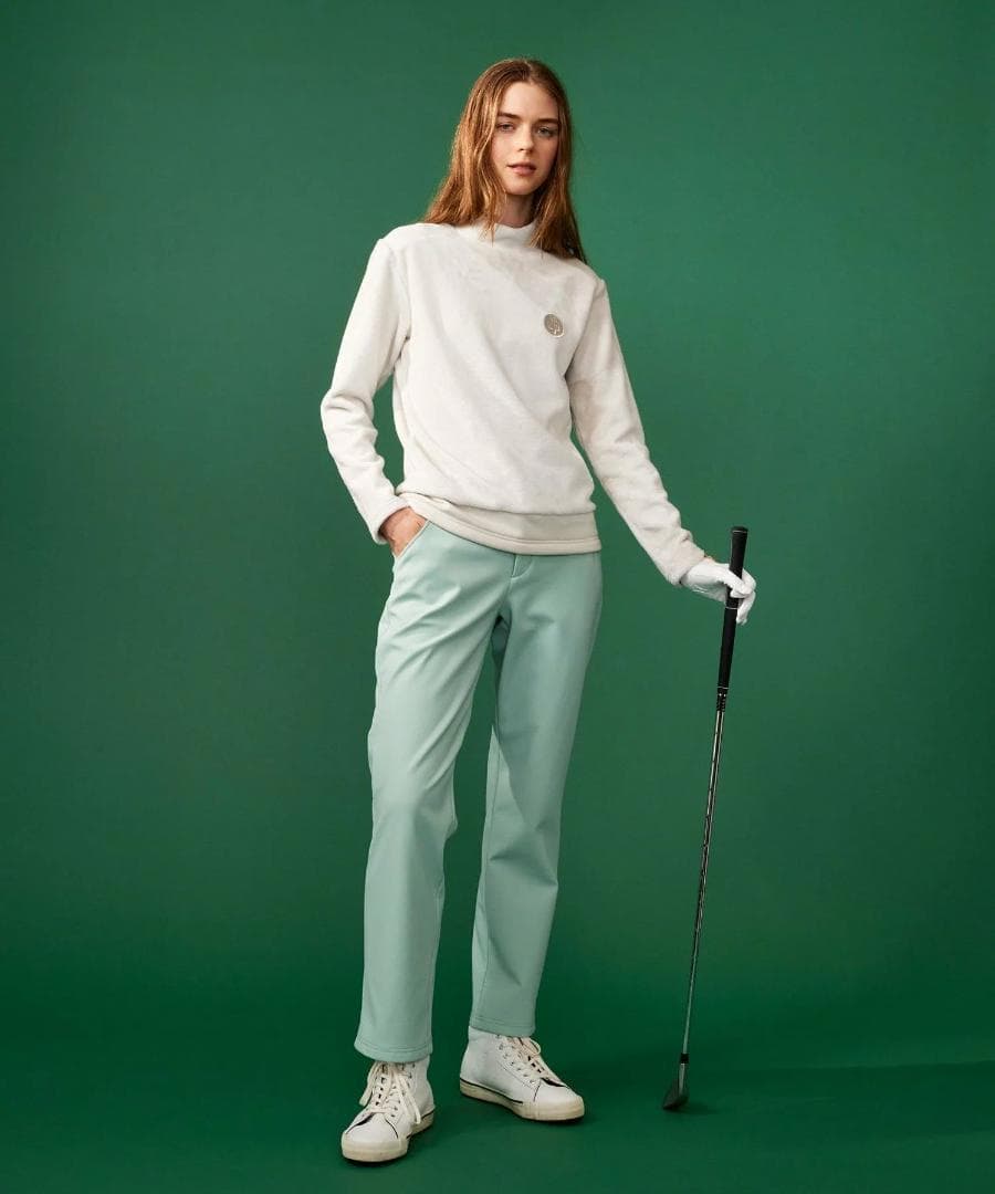 定価28930円 新品タグ付 23区ゴルフ レディース パンツ スカイブルー M