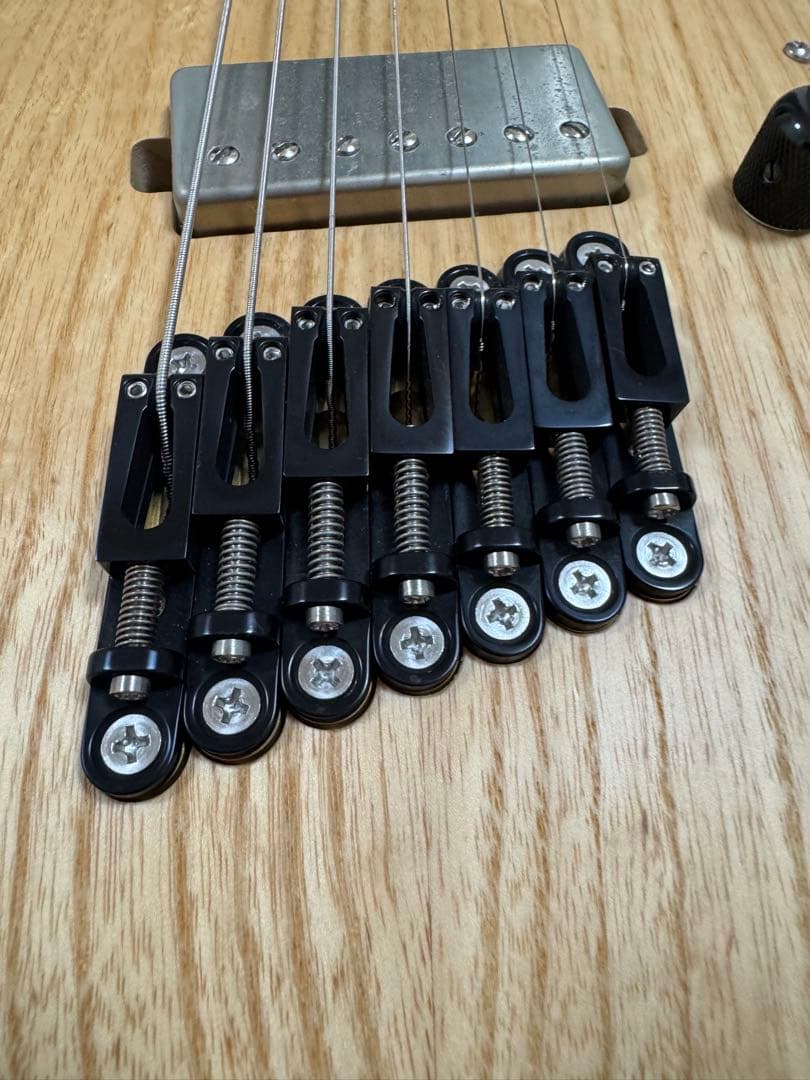 ほぼ未使用SAITO GUITARS 7弦マルチスケール　付属品完備