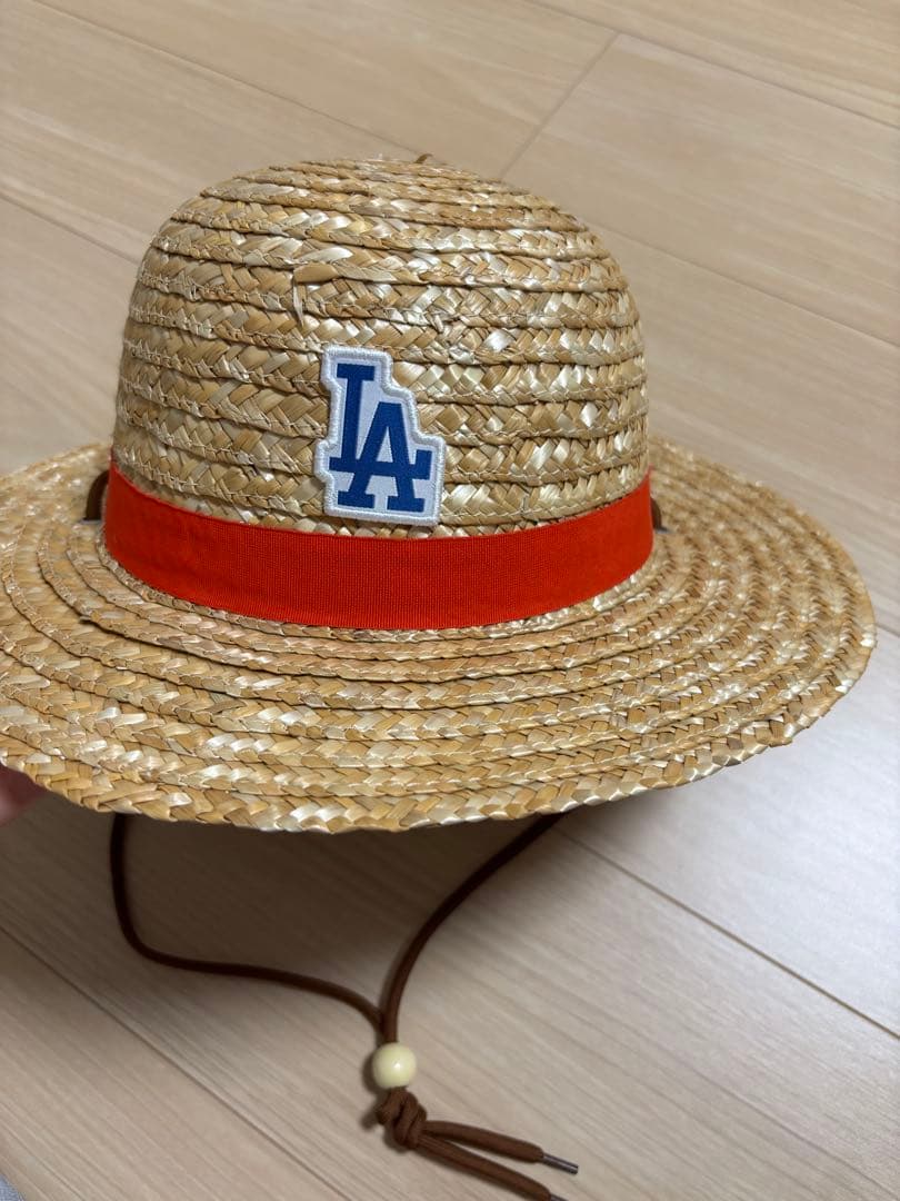 ロサンゼルス・ドジャース ストローハット セット