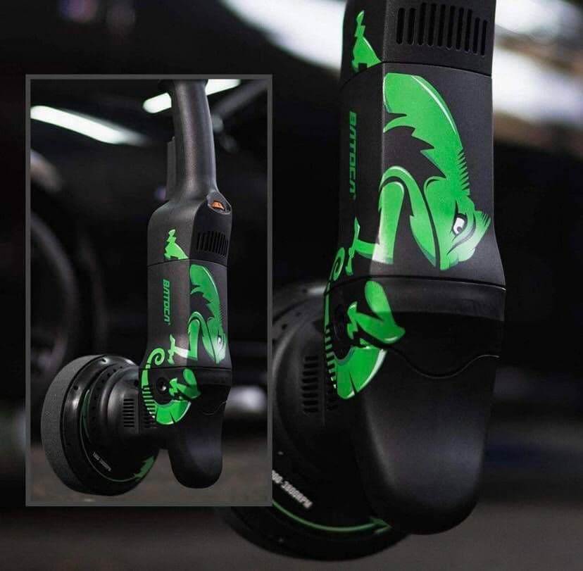 ダブルアクション ポリッシャー 125 mm 六段変速 磨き 錆落 艶出 傷消