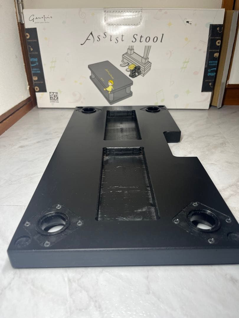 1月5日までの販売です Assist stool ピアノ足台 ほぼ未使用品